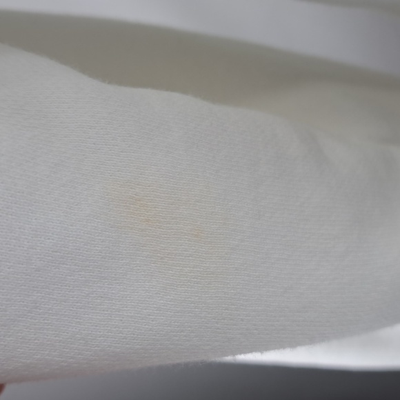 Polo Sport 5 button mock neck Med white casual preppy pullover sweatshirt - Picture 7 of 7